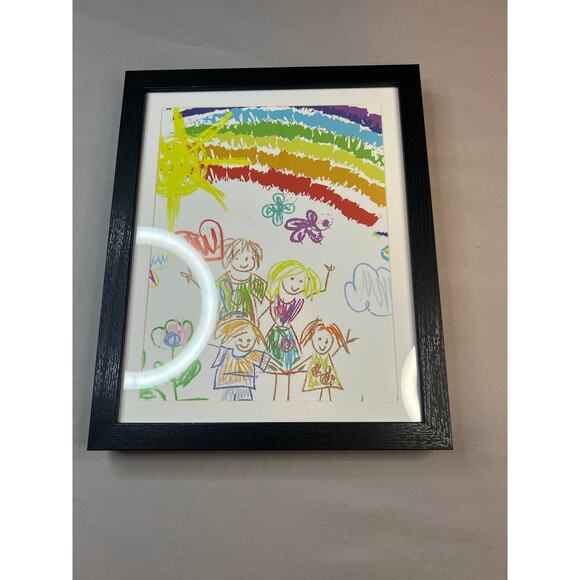 Black Display Picture Frame with Magnetic Closure and Storage NWOT - Picture 1 of 9